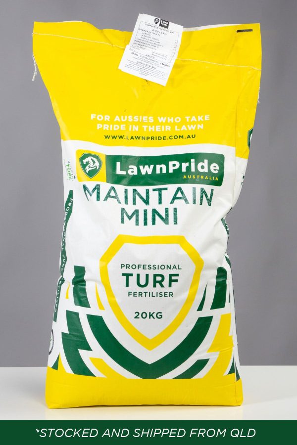 LawnPride Maintain Mini 26-0-9 + 3.4 Fe 20kg