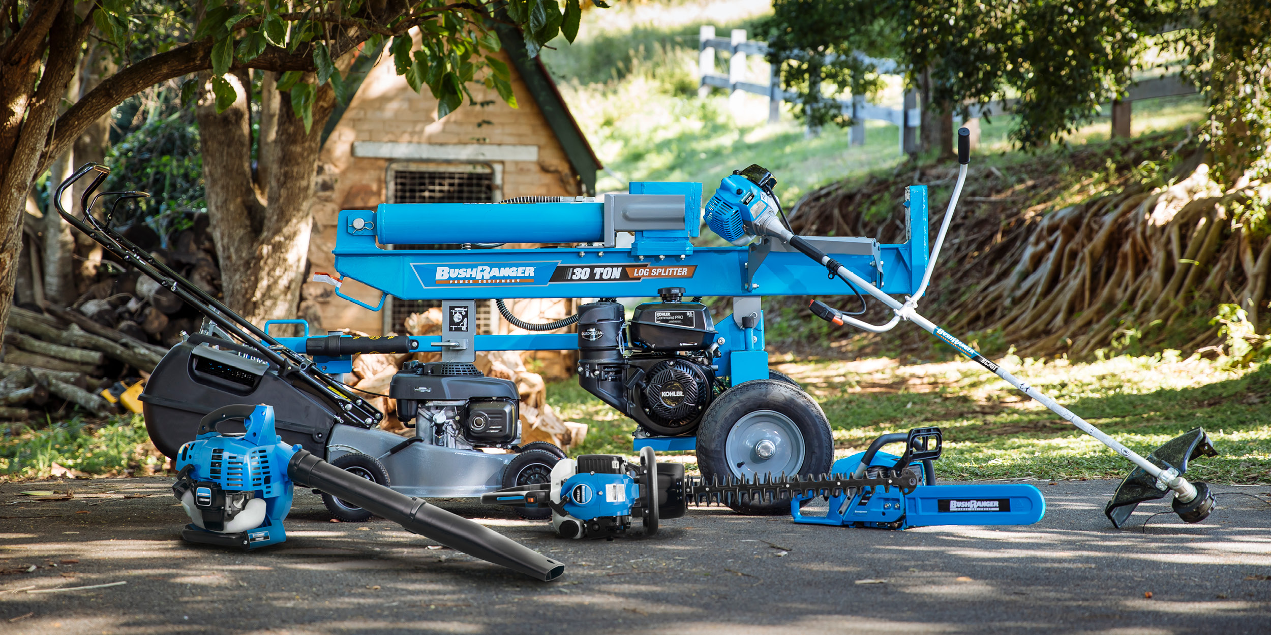 Bushranger power equipment. 