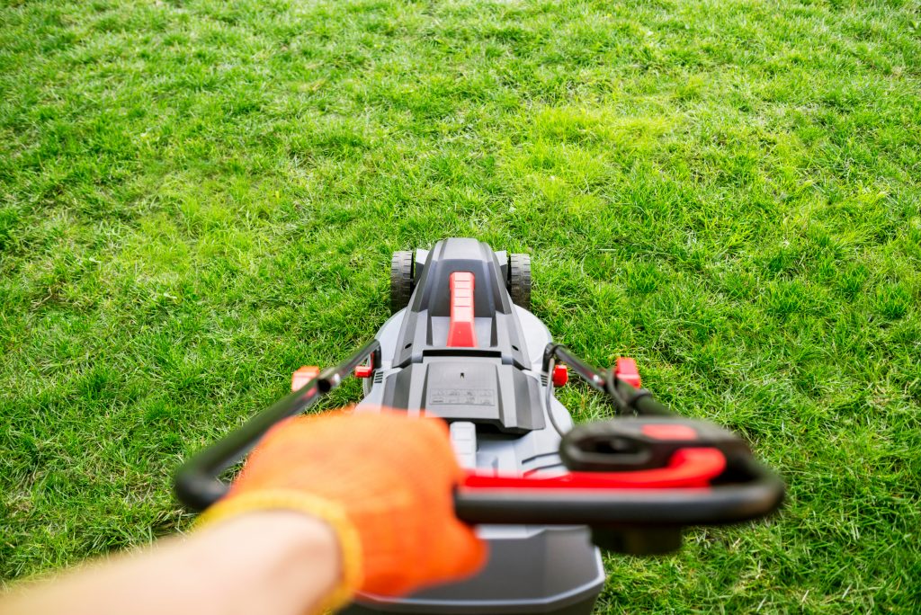 lawn mower POV 