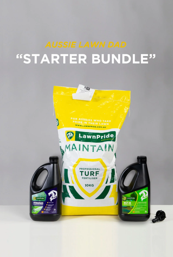 Lawnpride Aussie Lawn Dad Starter Bundle